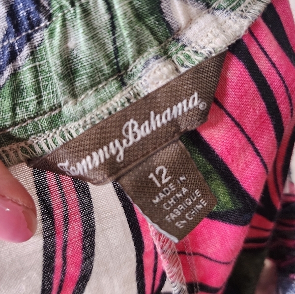 Tommy Bahama Tropical Linen Pants 12 - Picture 4 of 6